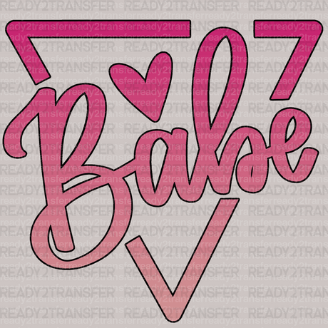 Heart Babe DTF Transfer - ready2transfer