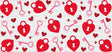 Heart Lock And Key - Valentine’s Day Cup Wrap Uv Sticker Permanent Dtf Decal
