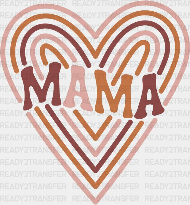 Heart Mama Dtf Transfer
