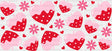 Heart Strawberry - Valentine's Day Cup Wrap UV Sticker Permanent UV DTF Decal ready2transfer