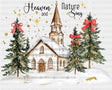 Heaven And Nature Sing - Christmas DTF Transfer Adult Unisex - S & M (10’’) / Dark Color Design (See Imaging)