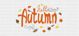 Hello Autumn - Seasons Cup Wrap UV Sticker Permanent UV DTF Decal