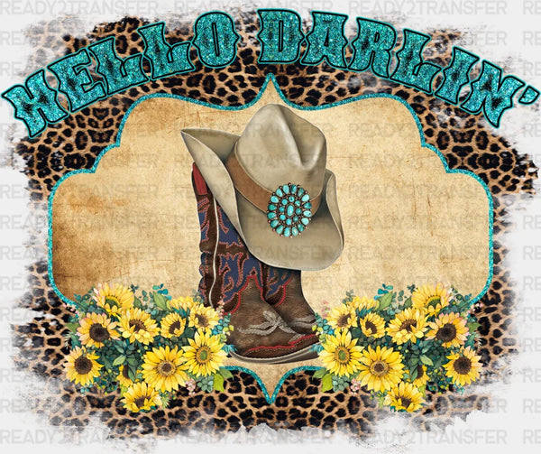 Hello Darlin Design - Western DTF Transfers