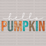 Hello Pumpkin Solo DTF Transfer - ready2transfer