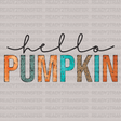 Hello Pumpkin Solo DTF Transfer - ready2transfer