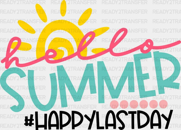 Hello Summer DTF Transfer