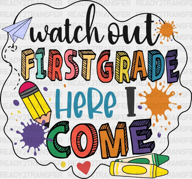 Here I Come Dtf Transfer