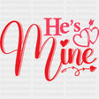 He's Mine & She's Mine - Boyfriend-Girlfriend DTF Transfers ready2transfer He's Mine