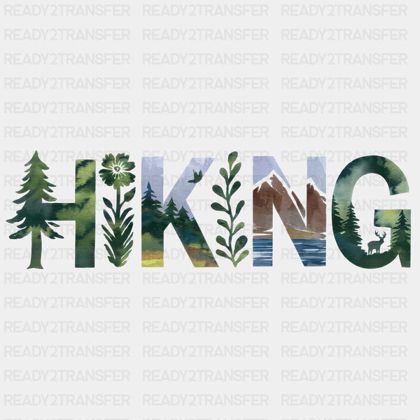 Hiking - Hiking DTF Transfers