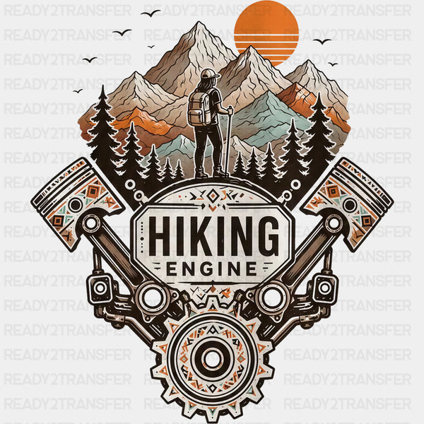 Hiking Engine - Hiking DTF Transfers