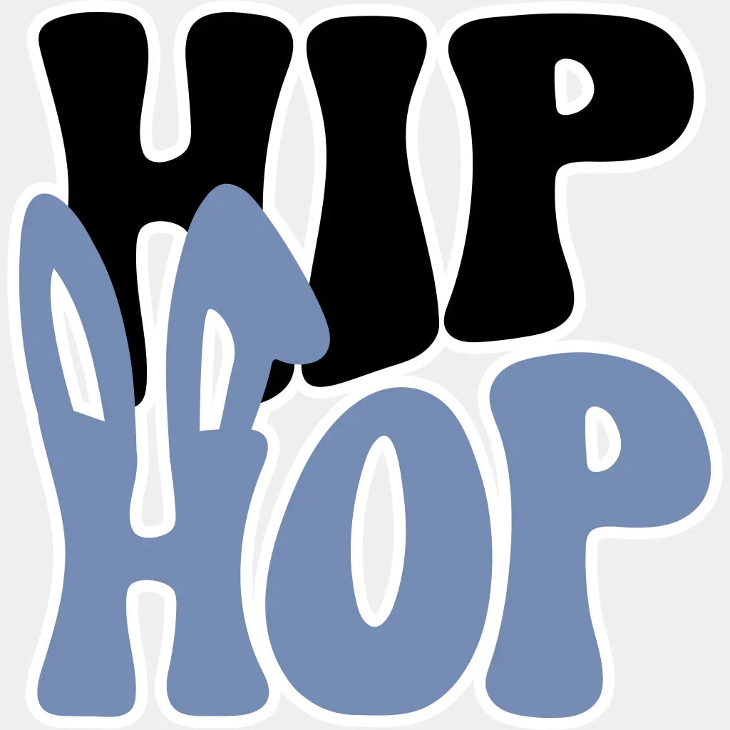 Hip Hop Easter Design Easter DTF Transfer Adult Unisex - S & M (10’’) / White