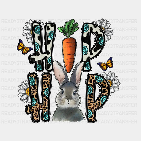 Hip Hop Easter DTF Heat Transfer, Easter Design