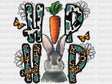 Hip Hop Easter Dtf Heat Transfer Design