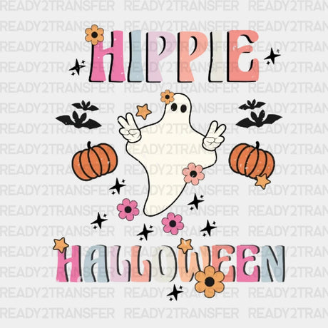 Hippie Halloween Dtf Transfer