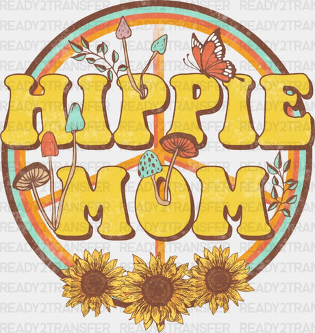 Hippie Mom Flowers Dtf Transfer