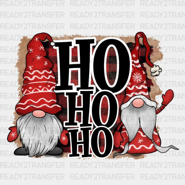 Ho Ho Ho Gnome DTF Transfer
