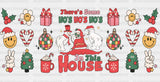 Ho Ho’s - Christmas Cup Wrap Uv Sticker Permanent Dtf Decal