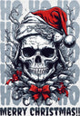 Ho Ho Ho Merry Christmas Skeleton - Christmas DTF Transfer ready2transfer