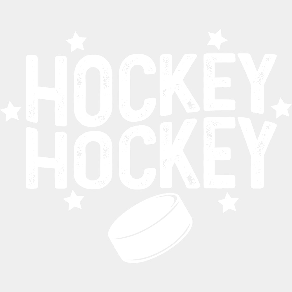 Hockey B&W - Hockey DTF Transfers ready2transfer Light Color Design (See Imaging)