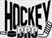 Hockey Bro Design - Hockey DTF Heat Transfer ready2transfer Black