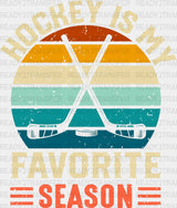 Hockey Is My Favorite Season - Dtf Heat Transfer