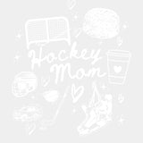 Hockey Mom - Hockey DTF Transfers ready2transfer Light Color Design (See Imaging)