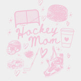 Hockey Mom - Hockey DTF Transfers ready2transfer Pink Color Design (See Imaging)