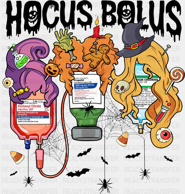 Hocus Bolus - Halloween DTF Transfer