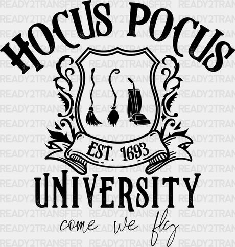 Hocus Pocus University Dtf Transfer