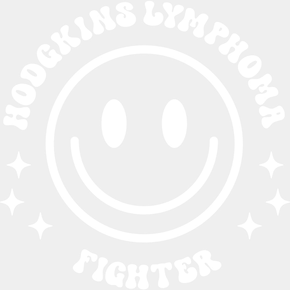 Hodgkin's Lymphoma Fighter, Black, White & Purple - Lymphoma DTF Transfers ready2transfer Light Color Design (See Imaging)