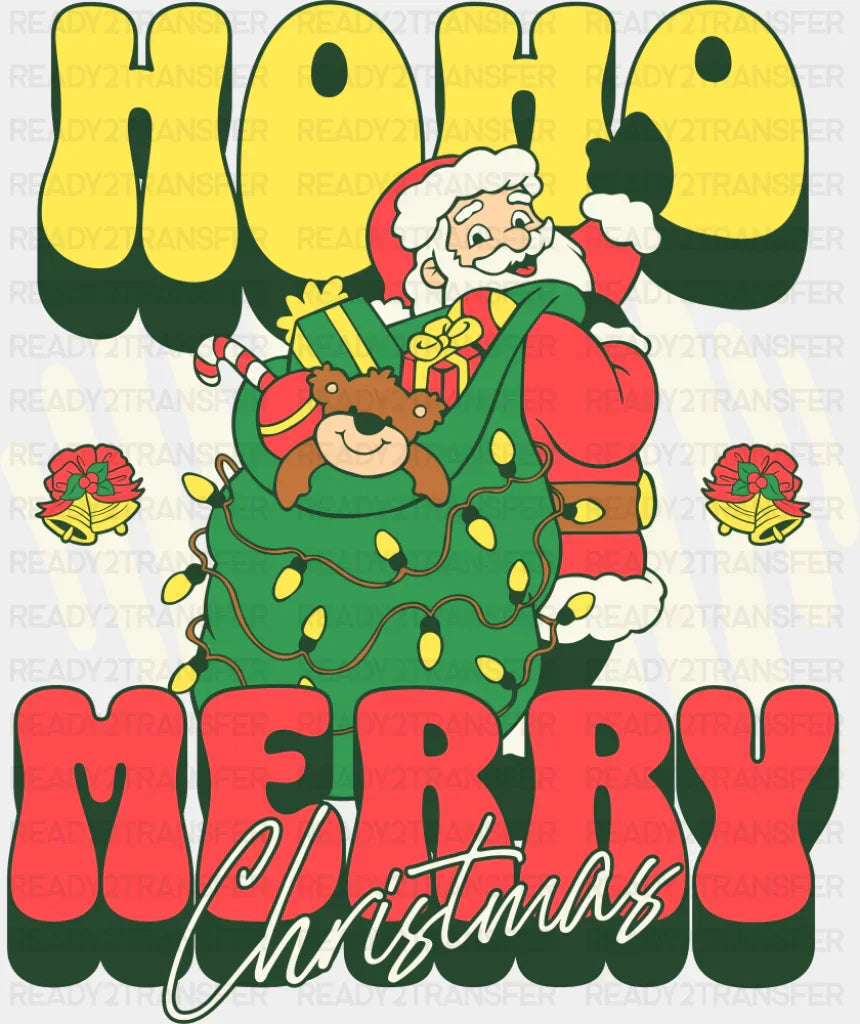 Hoho Merry Christmas - Christmas DTF Transfer