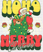 Hoho Merry Christmas - Christmas DTF Transfer