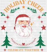 Holiday Cheer Share Joy Spread Love - Christmas DTF Transfer