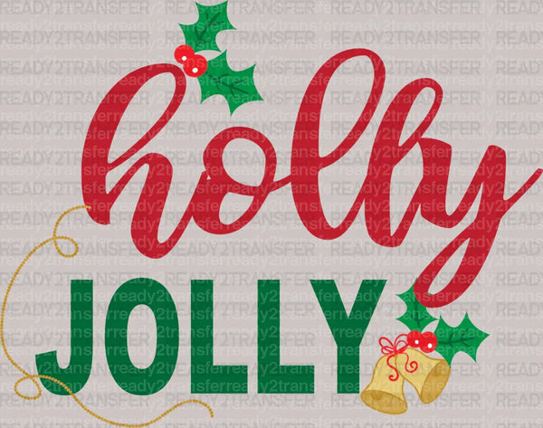 Holly Jolly Bell DTF Transfer