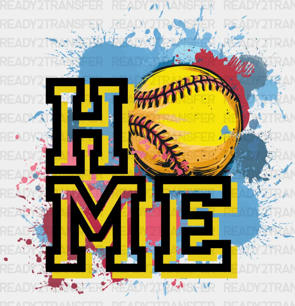 HOME Design - Softball DTF Heat Transfer