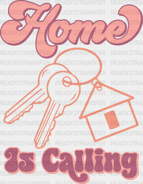 Home 15 Calling Design - Realtor Dtf Heat Transfer