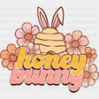 Honey Bunny Easter Dtf Heat Transfer Design