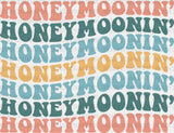 Honeymoonin’ Colorful Design - Honeymoon Iron On Dtf Transfer