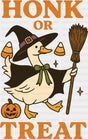 Honk Or Treat Witch Goose - Halloween DTF Transfer ready2transfer