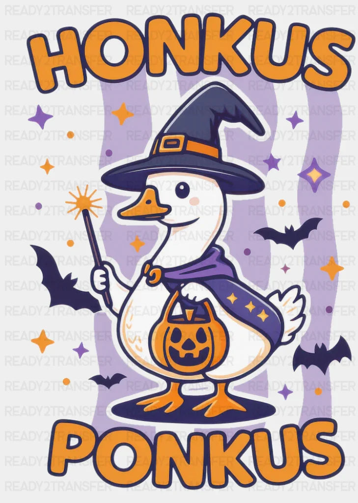 Honkus Ponkus Stripes - Halloween DTF Transfer ready2transfer