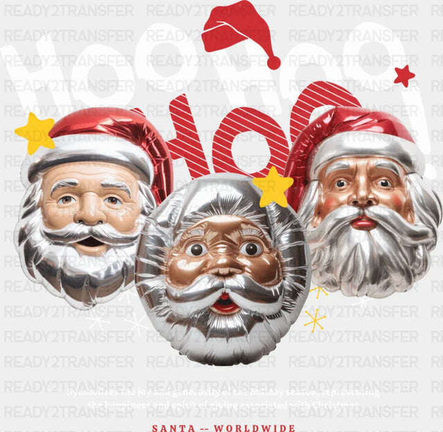 Hoo Hoo Hoo - Christmas DTF Transfer ready2transfer