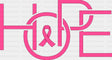 HOPE Pink - Breast Cancer DTF Transfer Adult Unisex - S & M (10’’) / Dark Color Design (See Imaging)