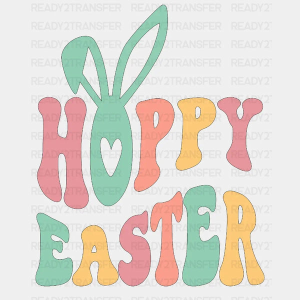 Hoppy Easter DTF Heat Transfer, Easter Design