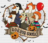 Horror Goose Heart Frame - Halloween DTF Transfer ready2transfer