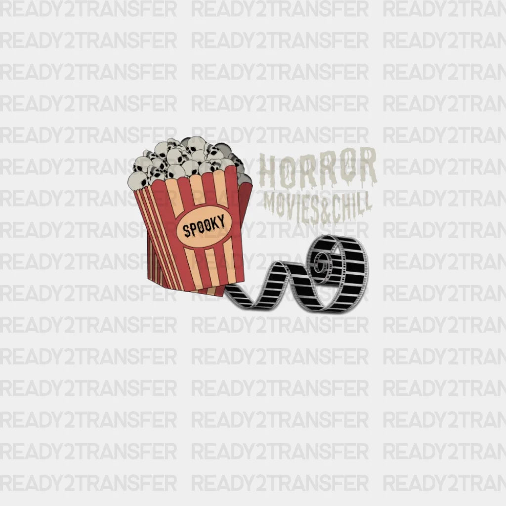 Horror Movies & Chill Dtf Transfer