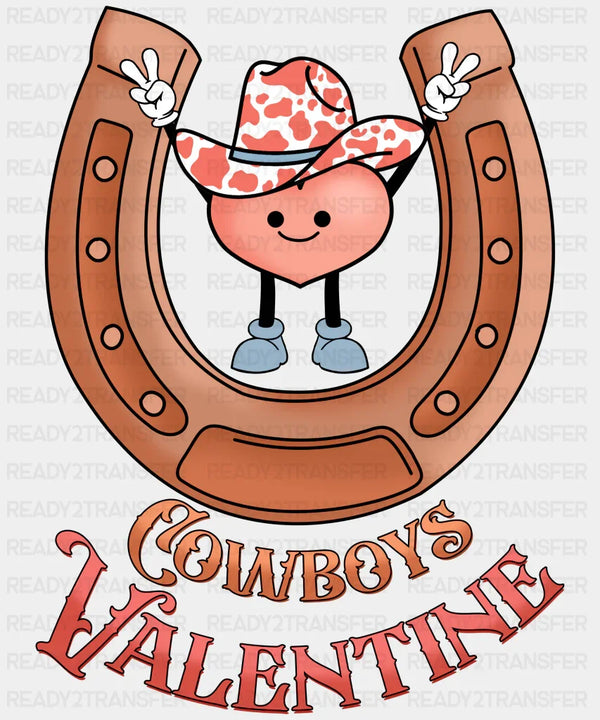 HORSESHOE COWBOYS VALENTINE DTF Transfer