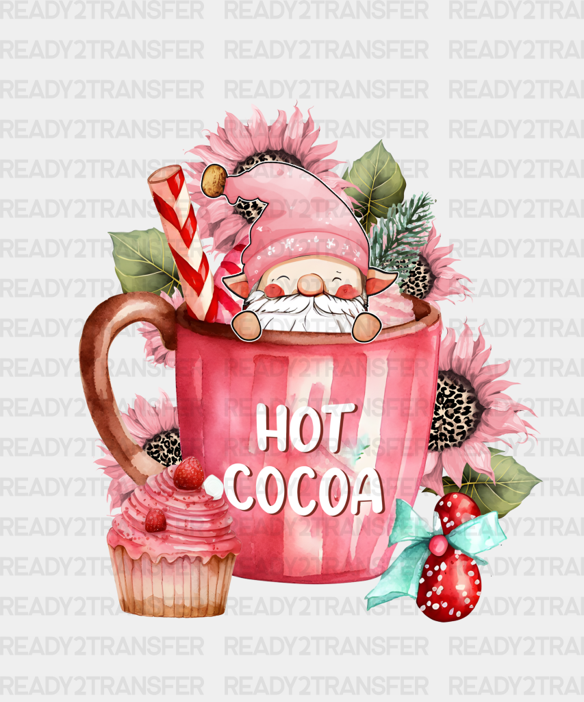 Hot Cocoa Cup Dtf Transfer