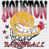 Houston Basketball - States & Cities DTF Transfers ready2transfer Dark Color Design (See Imaging)
