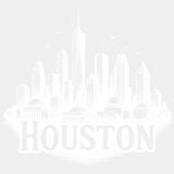 Houston City Drawing - States & Cities DTF Transfers ready2transfer Light Color Design (See Imaging)