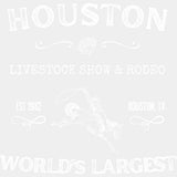 Houston Livestock Show & Rodeo - States & Cities DTF Transfers ready2transfer Light Color Design (See Imaging)